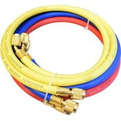 شیلنگ گیج شارژ گاز کولر به طول 36 اینچ برند PM تایوان اصل