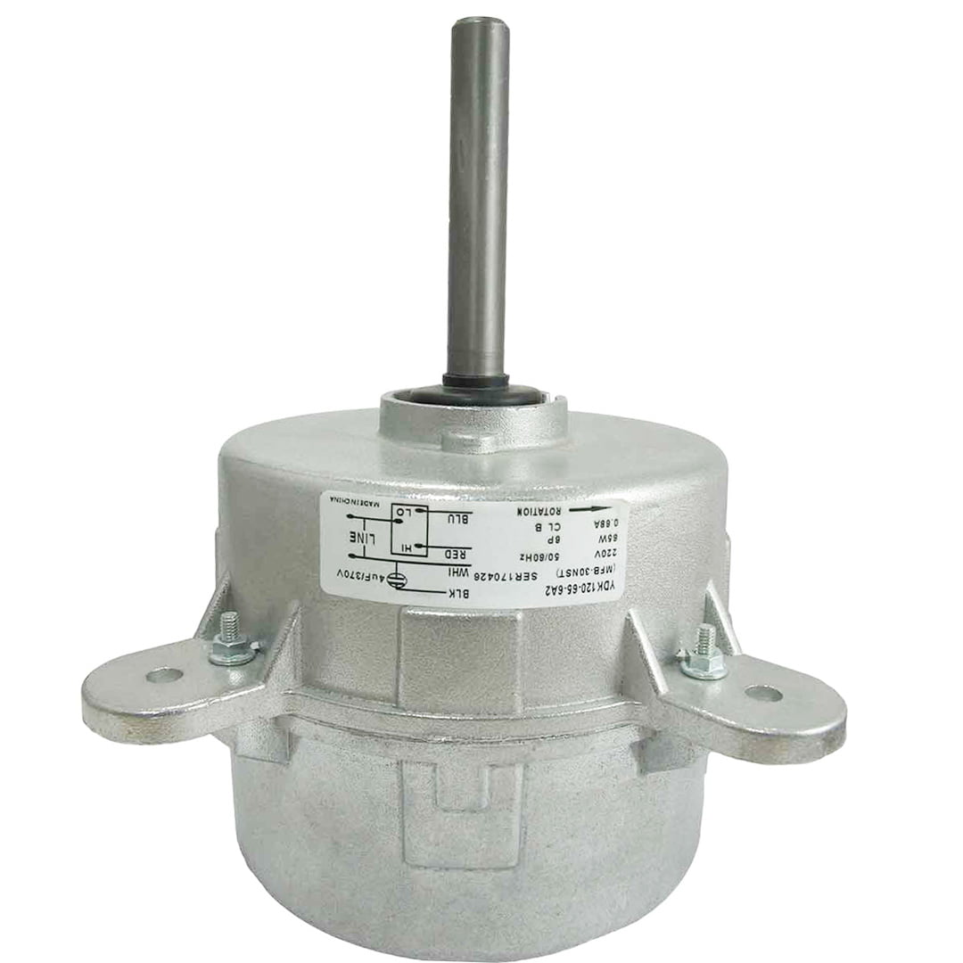 موتور فن کندانسور کولر اجنرال بدون شیار مدل YDK120-65-6A2 توان 65 وات