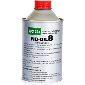 روغن کمپرسور R134a مدل ND-OIL8 حجم 250 میلی لیتر ا ND-OIL8 R134a 250ml
