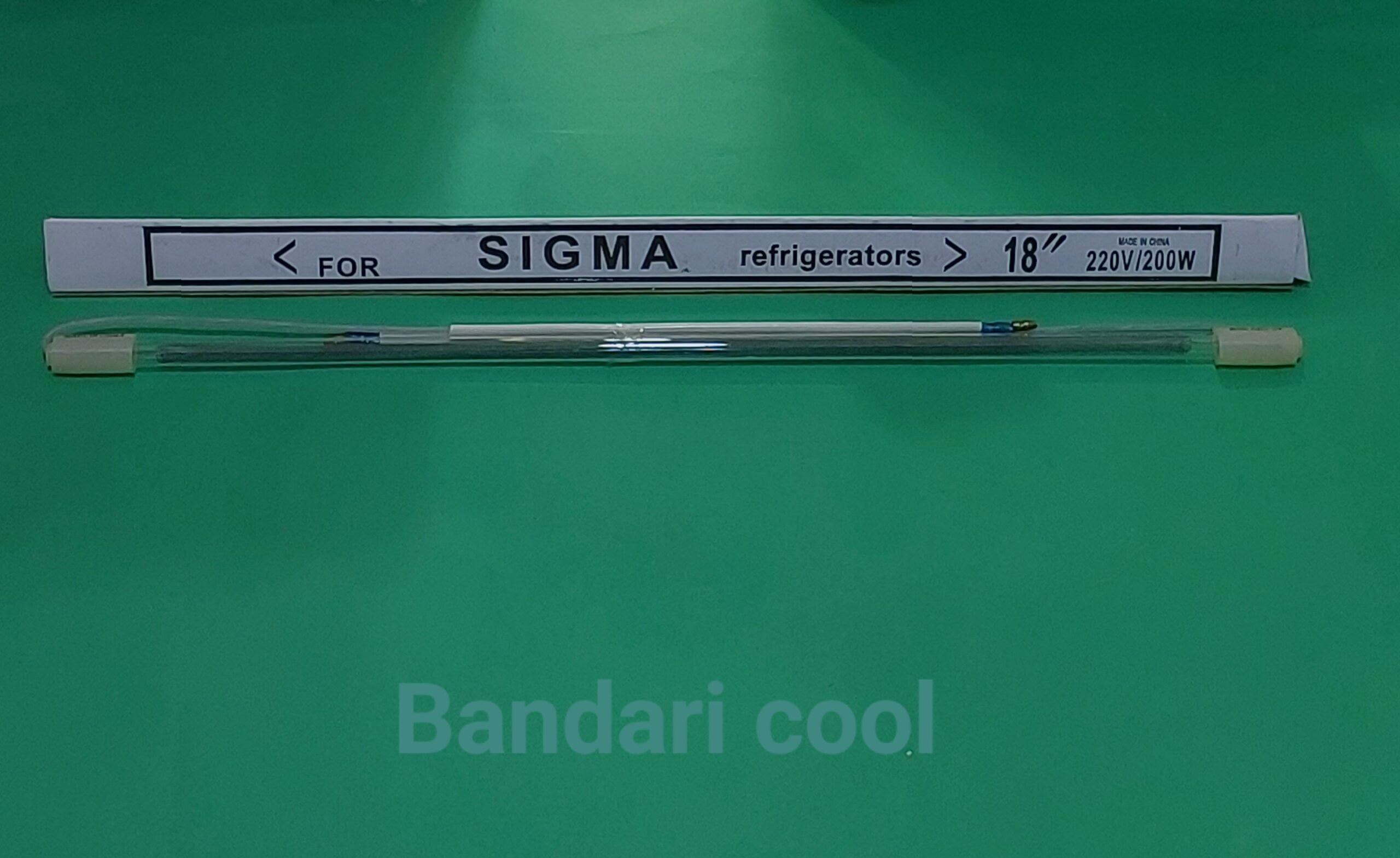 المنت شیشه ای یخچال فریزر18اینچ(46CM)