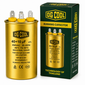 خازن کولرگازی 40+10 میکروفاراد OG COOL