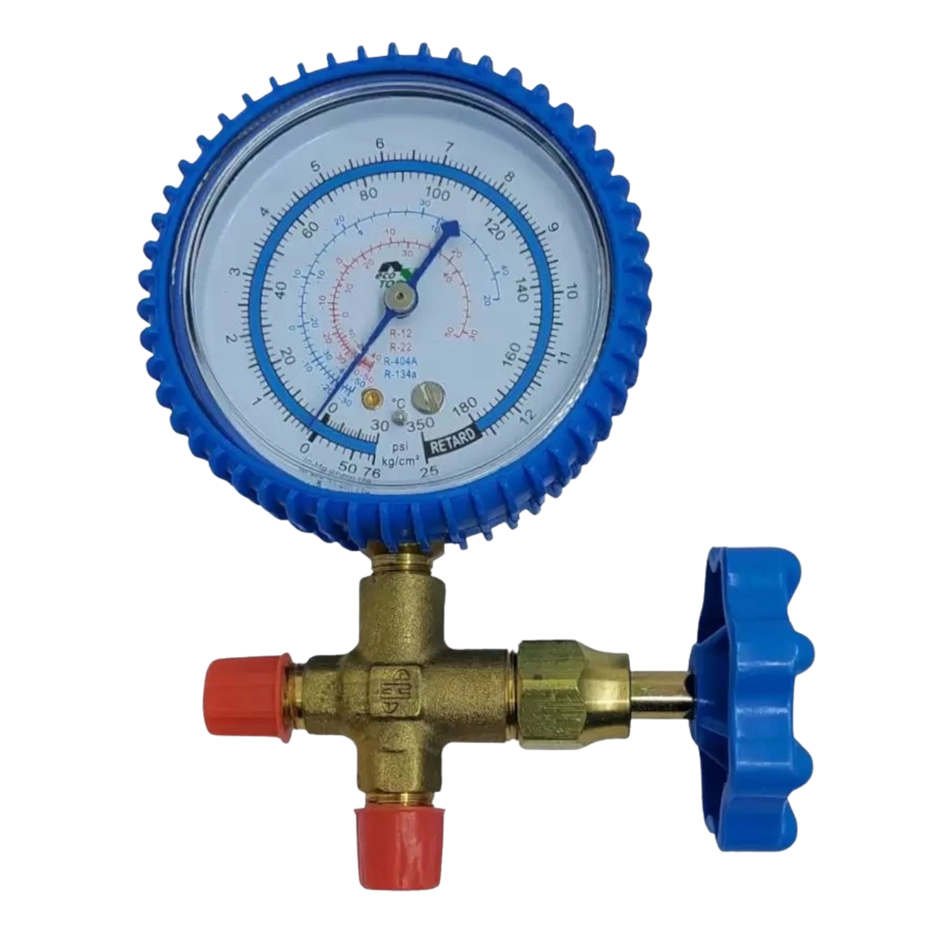 ecco-1 گیج گازگیری تکی اکو ECCO | ابزار اندازهگیری فشار گاز کولر گازی - تصویر 1