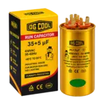 خازن کولر گازی 35+5 میکروفاراد OG COOL | خازن دائم 450 ولت