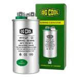 خرید خازن کولر گازی 40+5 میکروفاراد OG COOL | خازن دائم 450 ولت