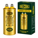 خازن کولر گازی OG COOL 45+7.5  طلایی