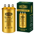 خازن کولرگازی 45+10 میکروفاراد OG COOL