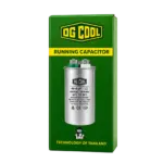 خازن کولر گازی 40+6 میکروفاراد OG COOL | خازن دائم دوگانه کمپرسور و فن - تصویر 2