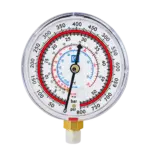 ساعت گیج فشار بالا قرمز P.M مدل RG2440H تایوان اصلی