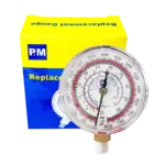 ساعت گیج فشار بالا قرمز P.M مدل RG2440H تایوان اصلی - تصویر 3