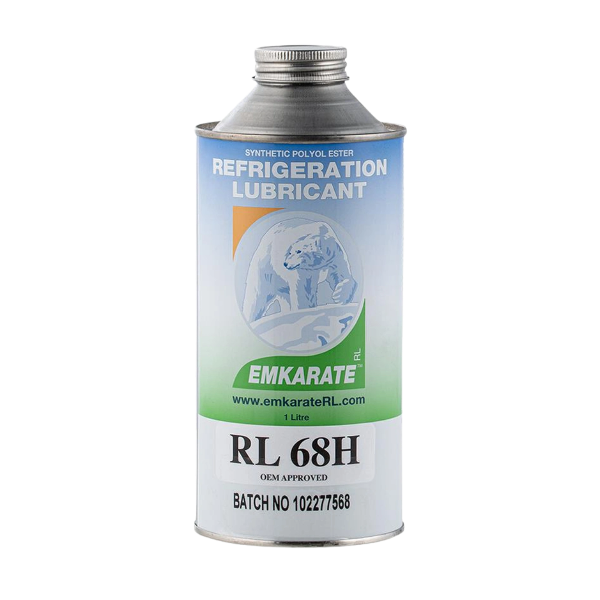 RL68H-1 روغن کمپرسور خرسی امکارت RL68 H یک لیتری - تصویر 1